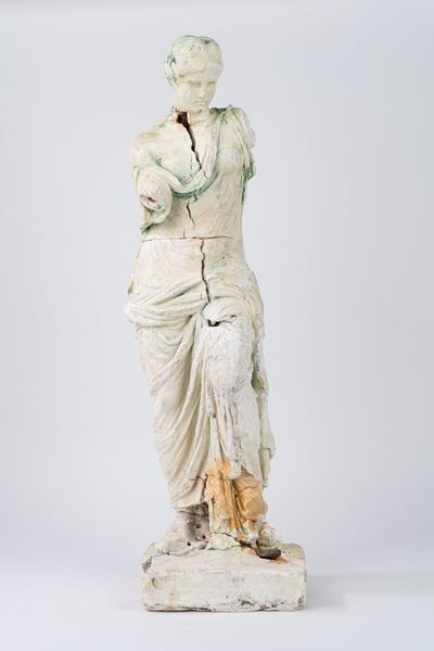 Scultura in Gesso Raffigurante la Vittoria di Brescia