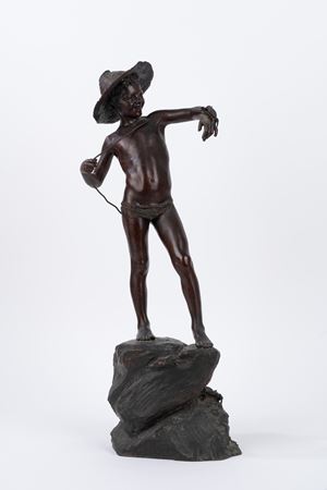 Pescatorello con granchio