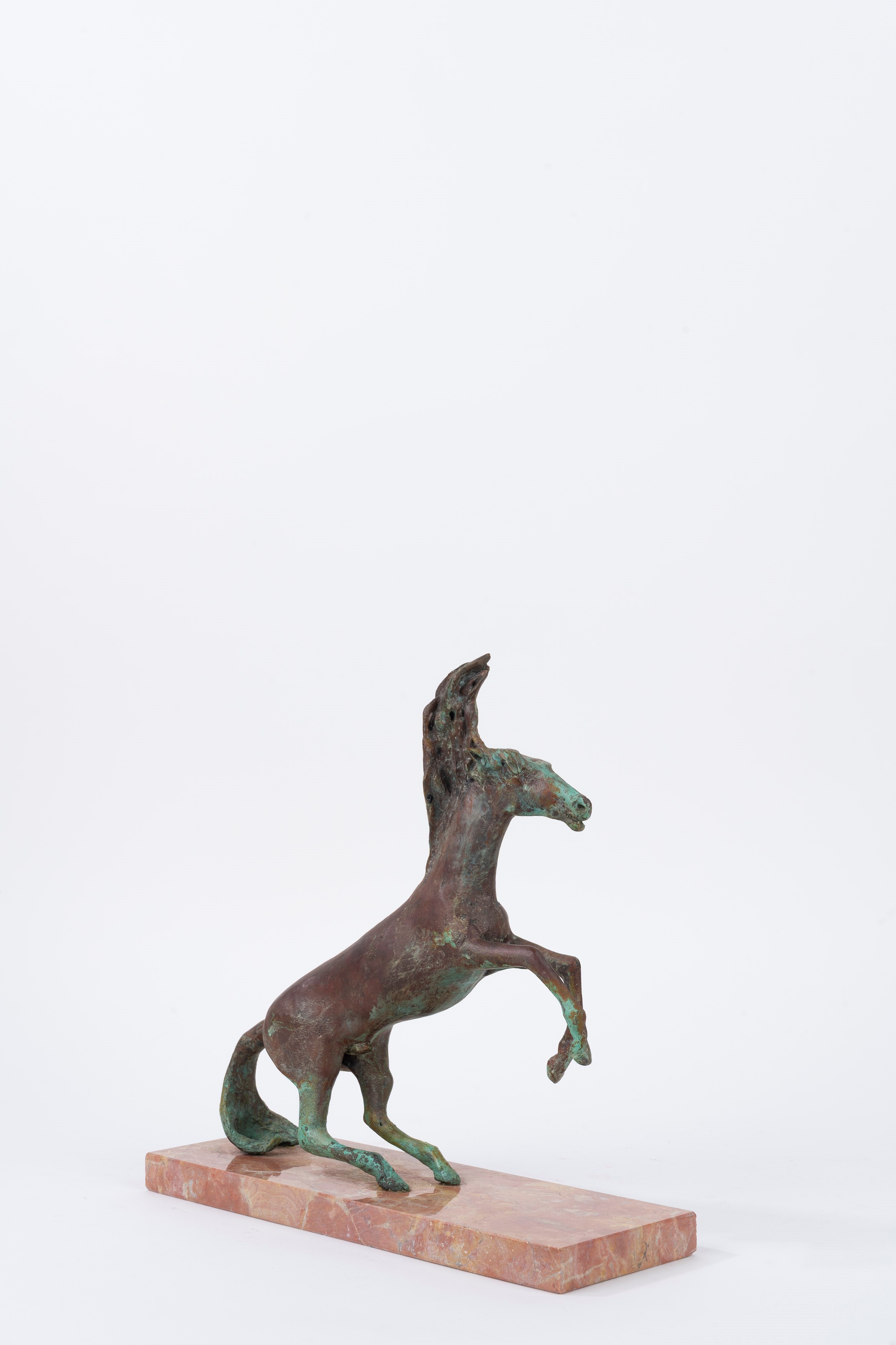 Fonderia Chiurazzi - Scultura in Bronzo Raffigurante Cavallo Impennato