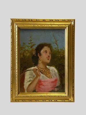 Ritratto di giovane napoletana