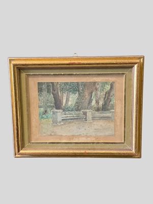 Pittore a Villa Borghese