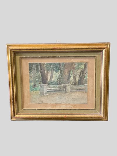 Pittore a Villa Borghese