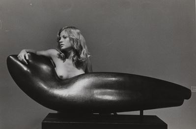 Nudo al Museo, Tucson - Stampa successiva alla gelatina ai sali d'argento, 1980