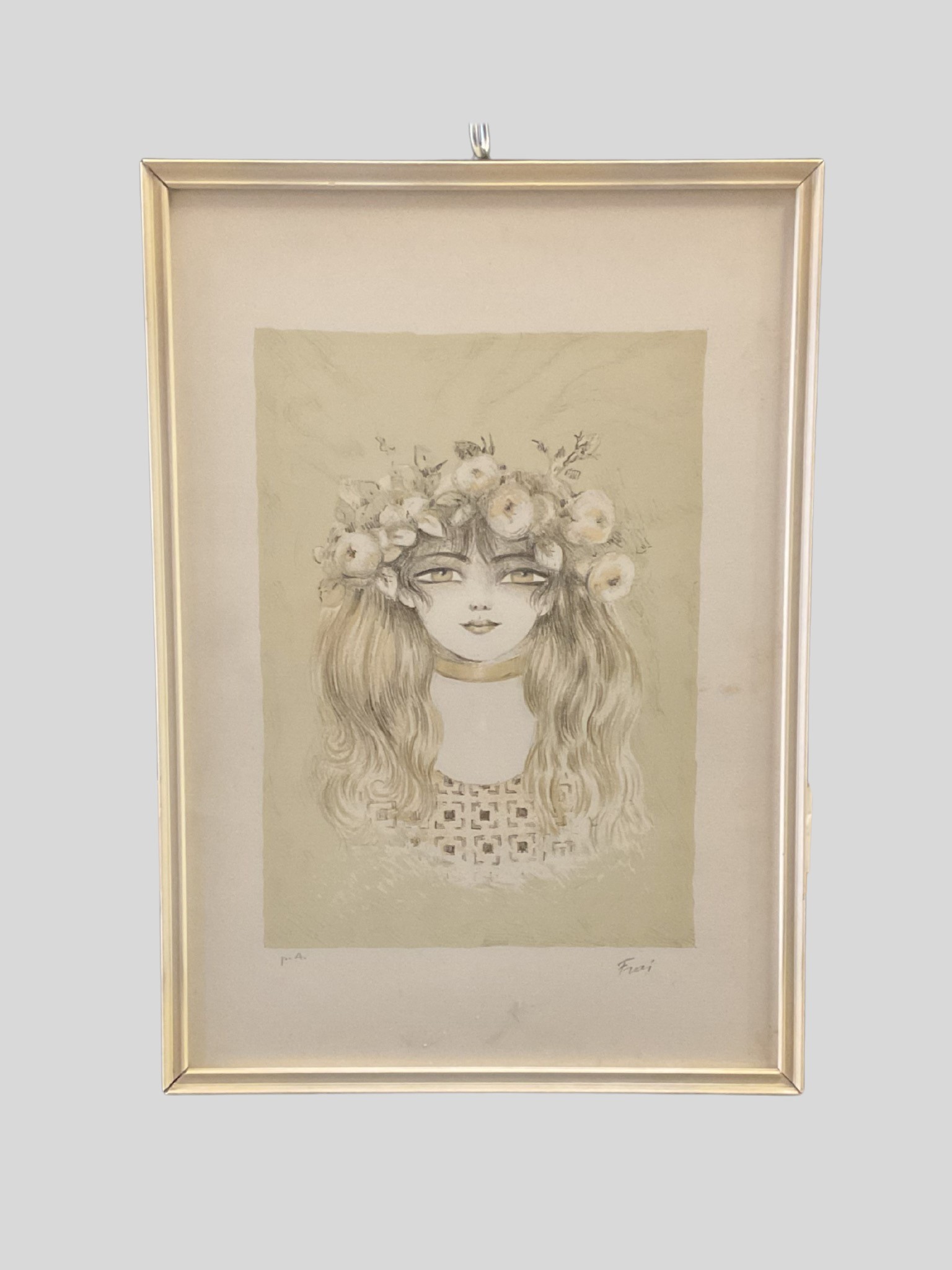 Felicita Frai - Donne, acquaforte a colori