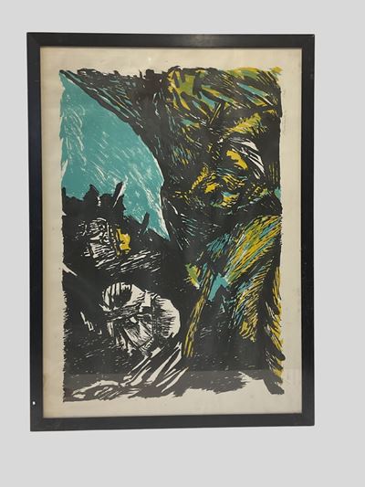 Figure, acquatinta a tre colori (1960)
