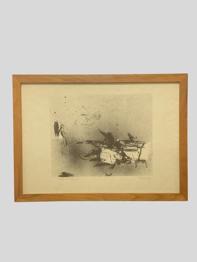 Litografia senza titolo, 1960