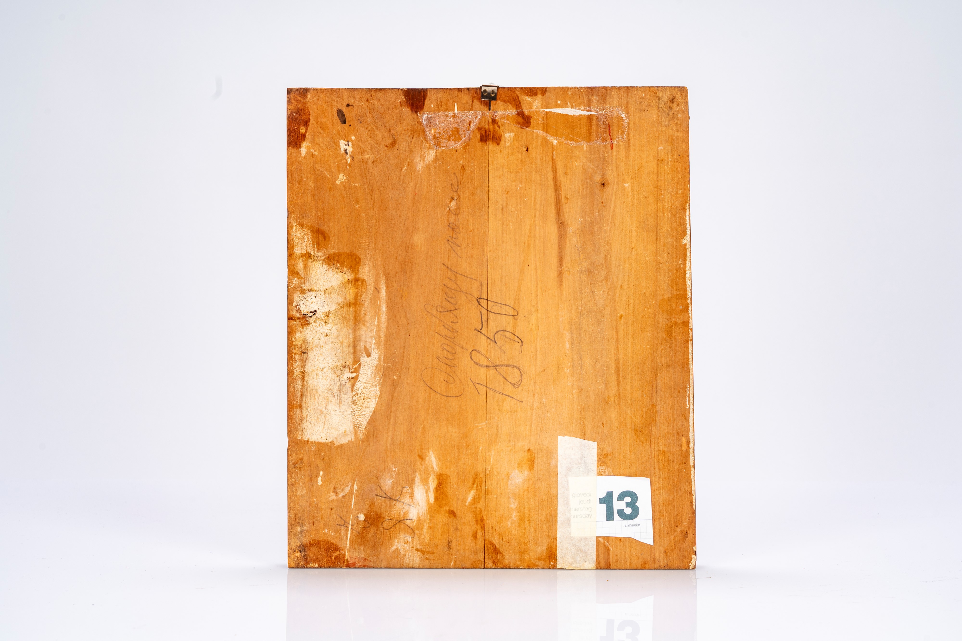 Icona su tavola raffigurante la Madre di Dio “Gioia di tutti gli afflitti”. Russia, seconda metà ...