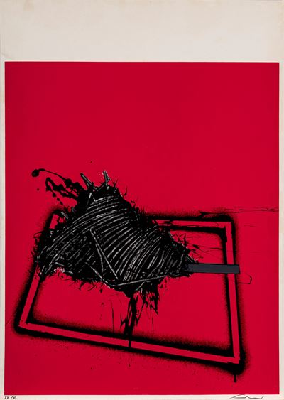 Senza titolo – serigrafia a colori