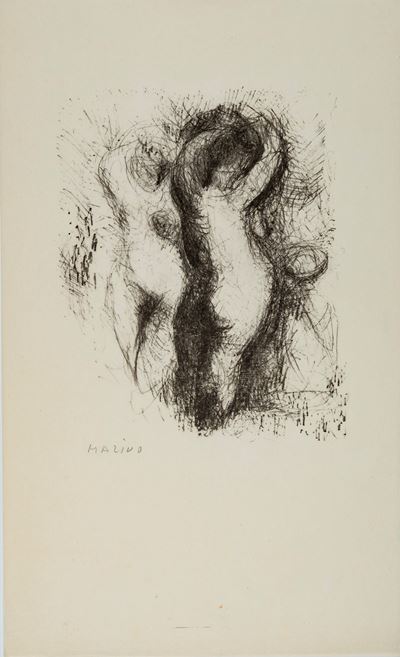 Les Femmes - Litografia su carta Japon, 1961