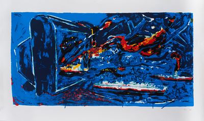 Stand by, serigrafia a colori, es. 39/199