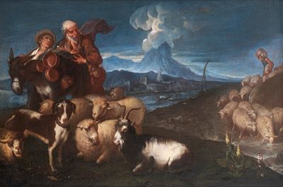 Paesaggio con Pastori e Armenti
