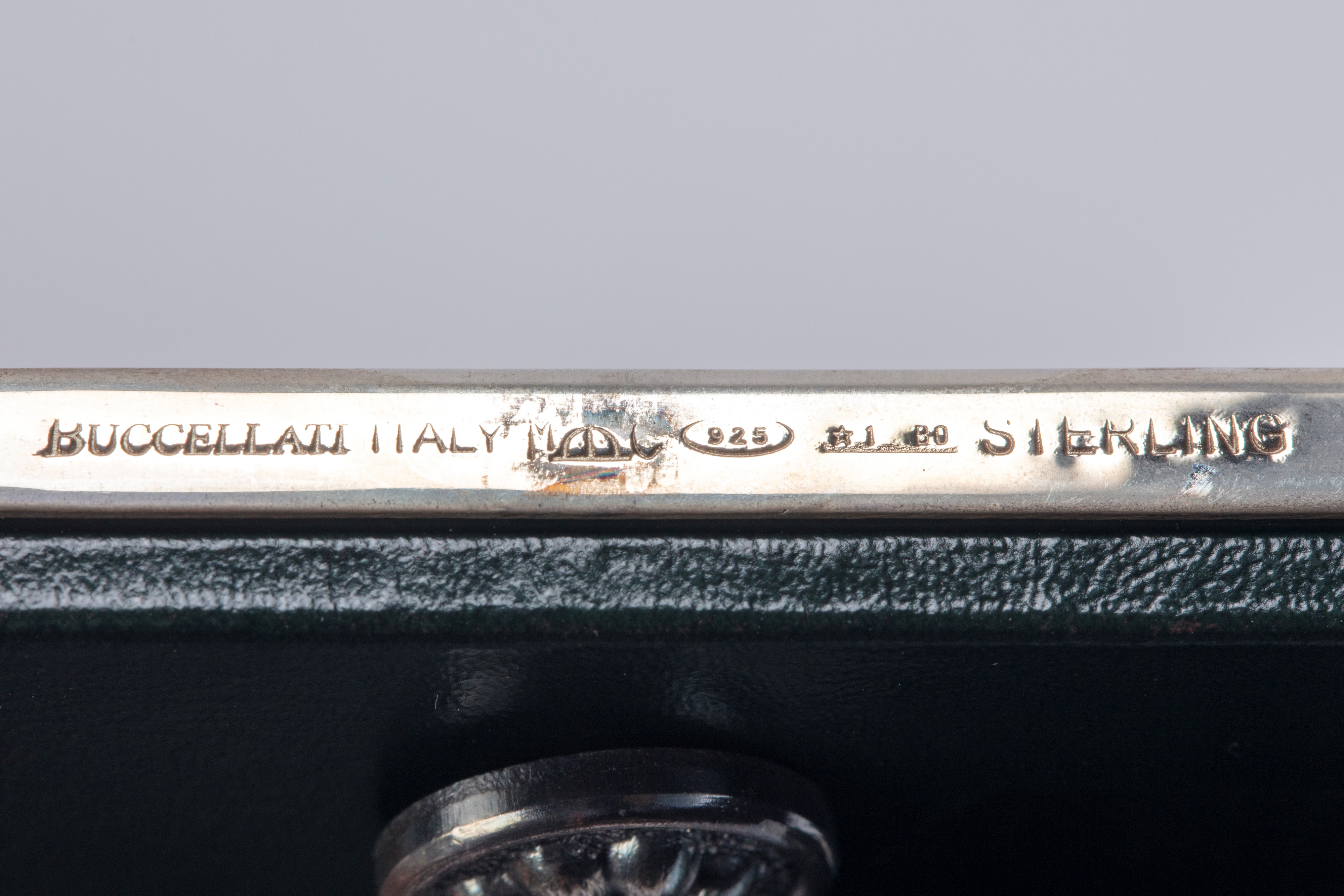 Buccellati - Cornice porta fotografia, argento 925, Italia, secolo XX