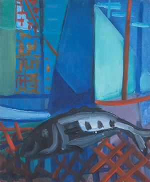 Composizione con pesce