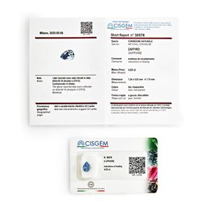 Zaffiro Ceylon in blister ct 4,03