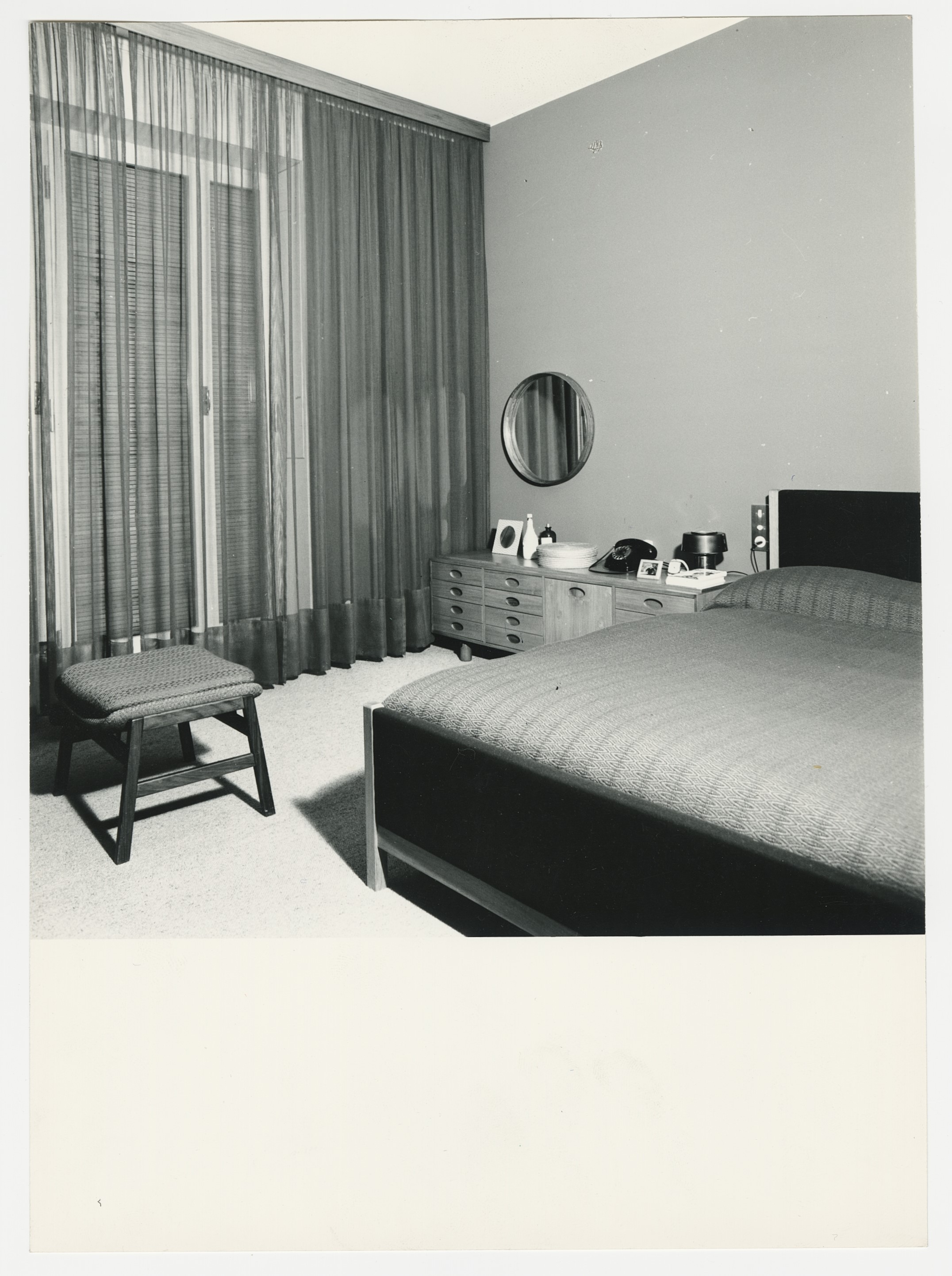 Letto matrimoniale, opera unica per Casa PBH