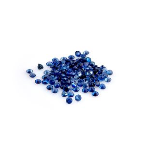 Lotto di zaffiri in cartina per totale ct 5,45