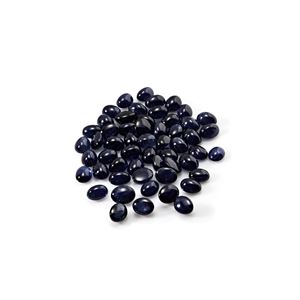 Lotto di zaffiri in cartina per totale ct 176,25