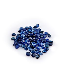 Lotto di zaffiri in cartina per totale ct 12,84