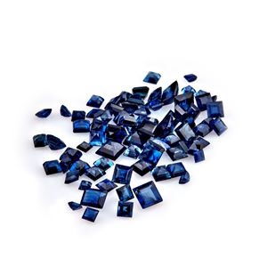 Lotto di zaffiri in cartina per totale ct 10,38