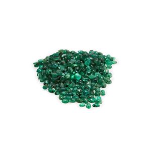 Lotto di smeraldi in cartina per totale ct 49,46