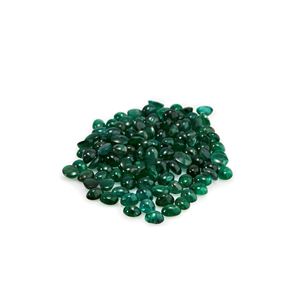 Lotto di smeraldi in cartina per totale ct 41,44