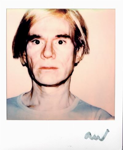 Self-Portrait, Polaroid, cm 10,6 x 8,7, anni 1980