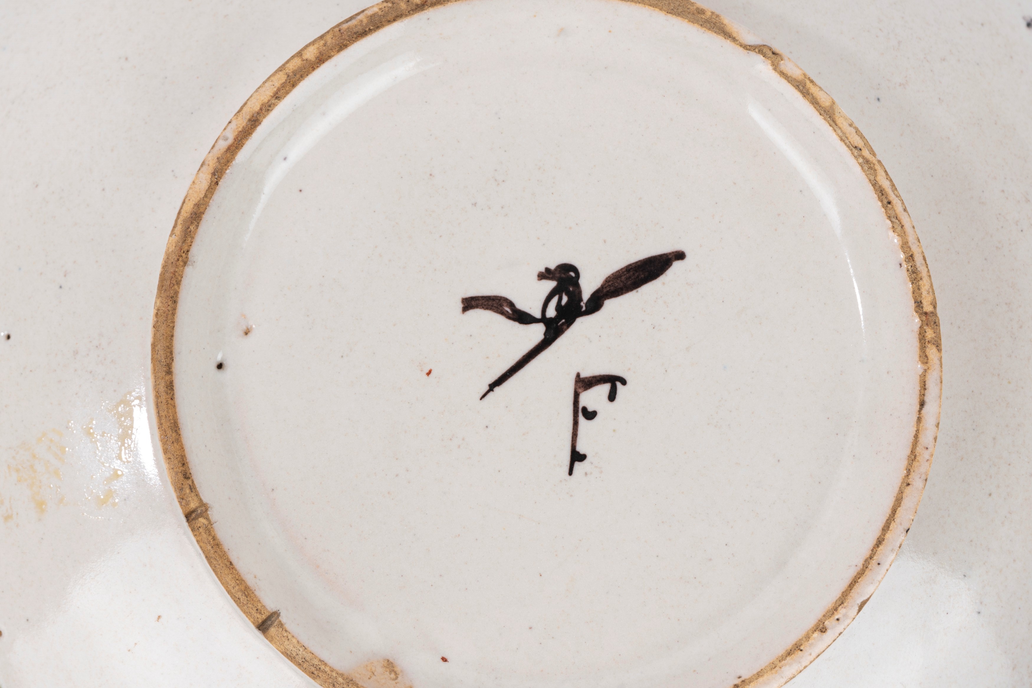 Piccola Ciotola in Ceramica Policroma, Savona, Fabbrica Folco, XVIII Secolo