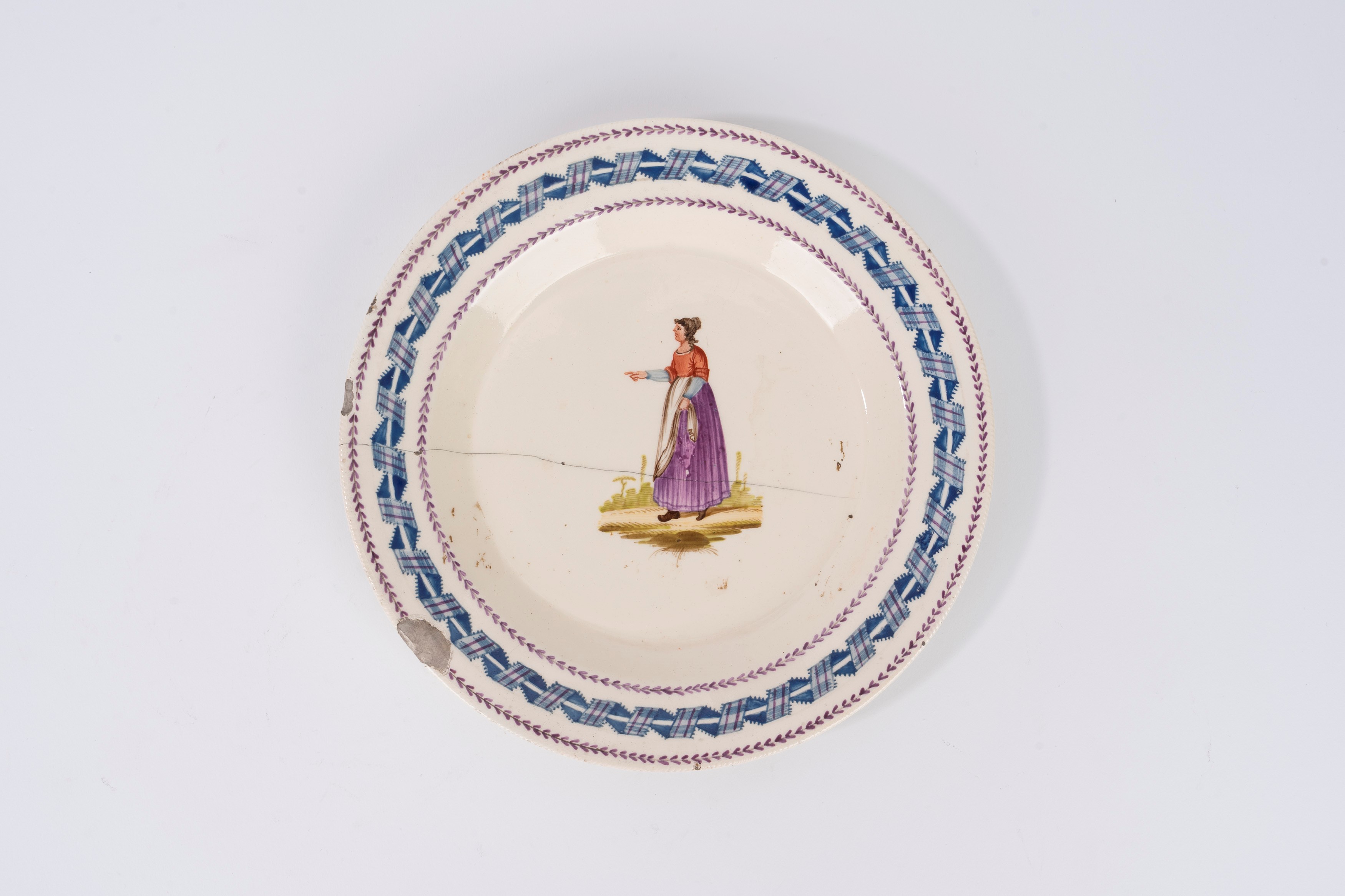 Importante Servizio in Terraglia Policroma, Migliuolo Giustiniani, Napoli Secondo Decennio del Se...