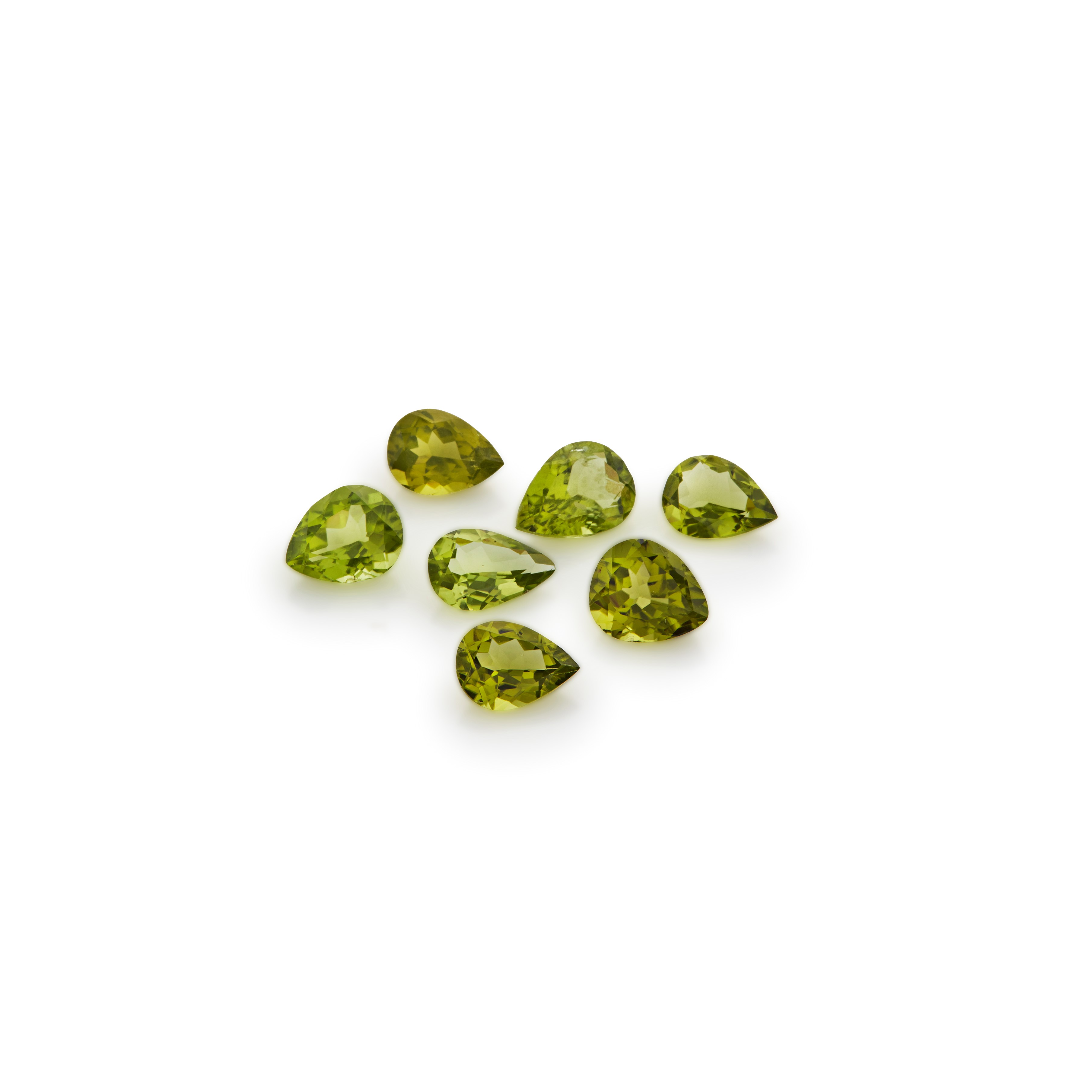 Lotto di sette peridoti in cartina per totale ct 21,48 | Gemme / Tutti ...