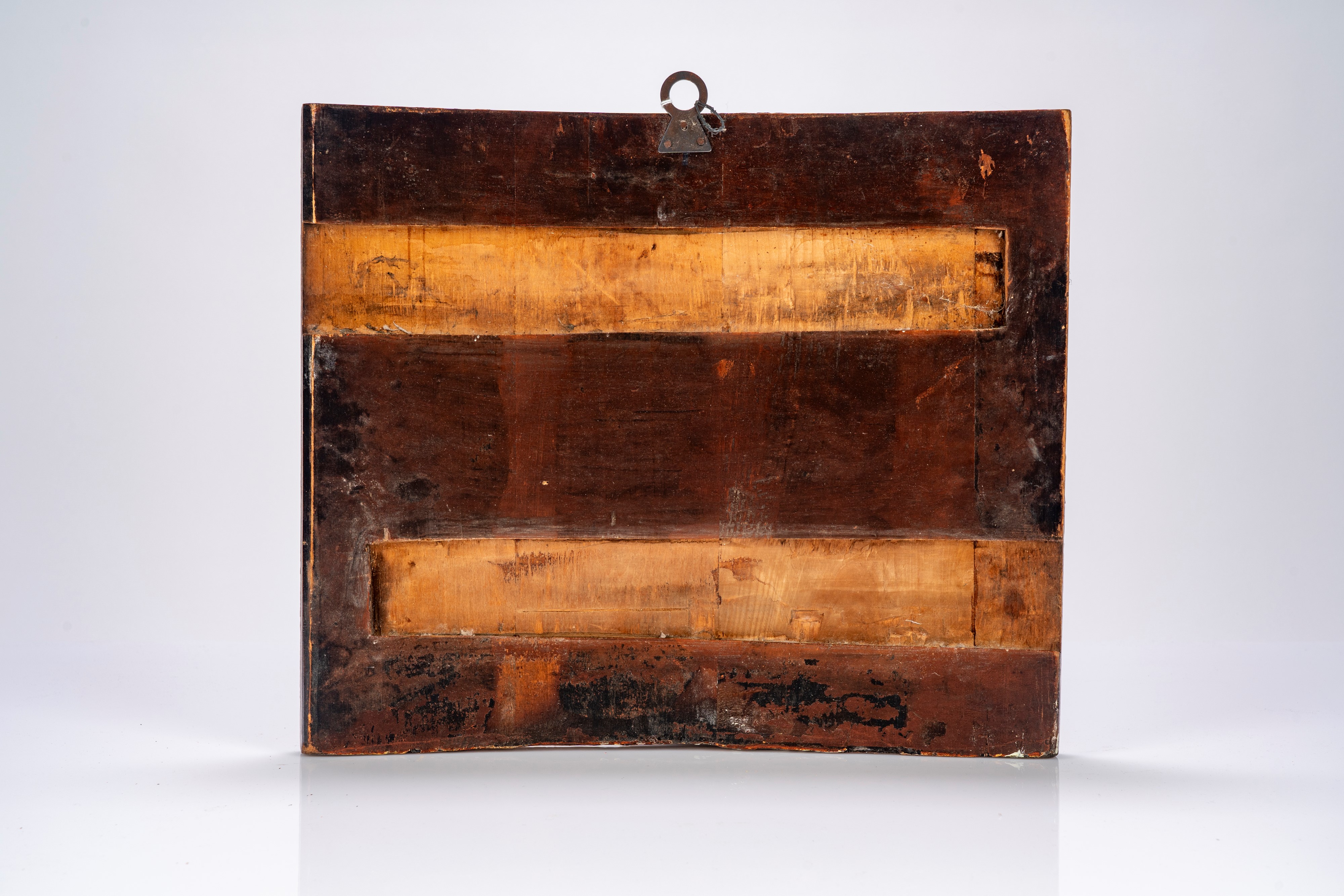 Icona su tavola raffigurante Salomone, Noè e il santo profeta Lot. Russia, XIX secolo