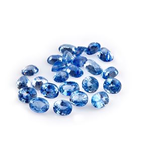 Lotto di zaffiri in cartina per totale ct 10,00