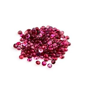 Lotto di rubini in cartina per totale ct 14,19