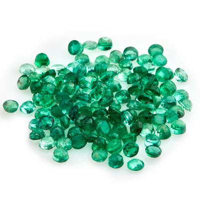 Lotto di Smeraldi in Cartina per Totale Ct 13,39