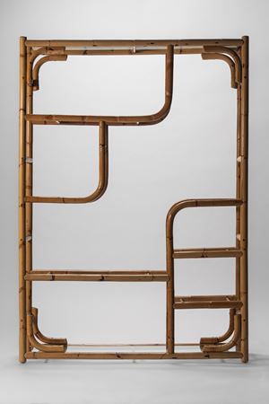 Libreria in bamb&ugrave;