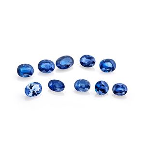 Lotto di zaffiri in cartina per totale ct 6,09