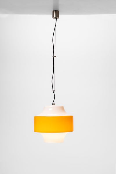 Lampada a sospensione, vetro di Murano, circa 1965