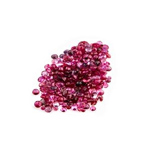 Lotto di rubini in cartina per totale ct 20,07