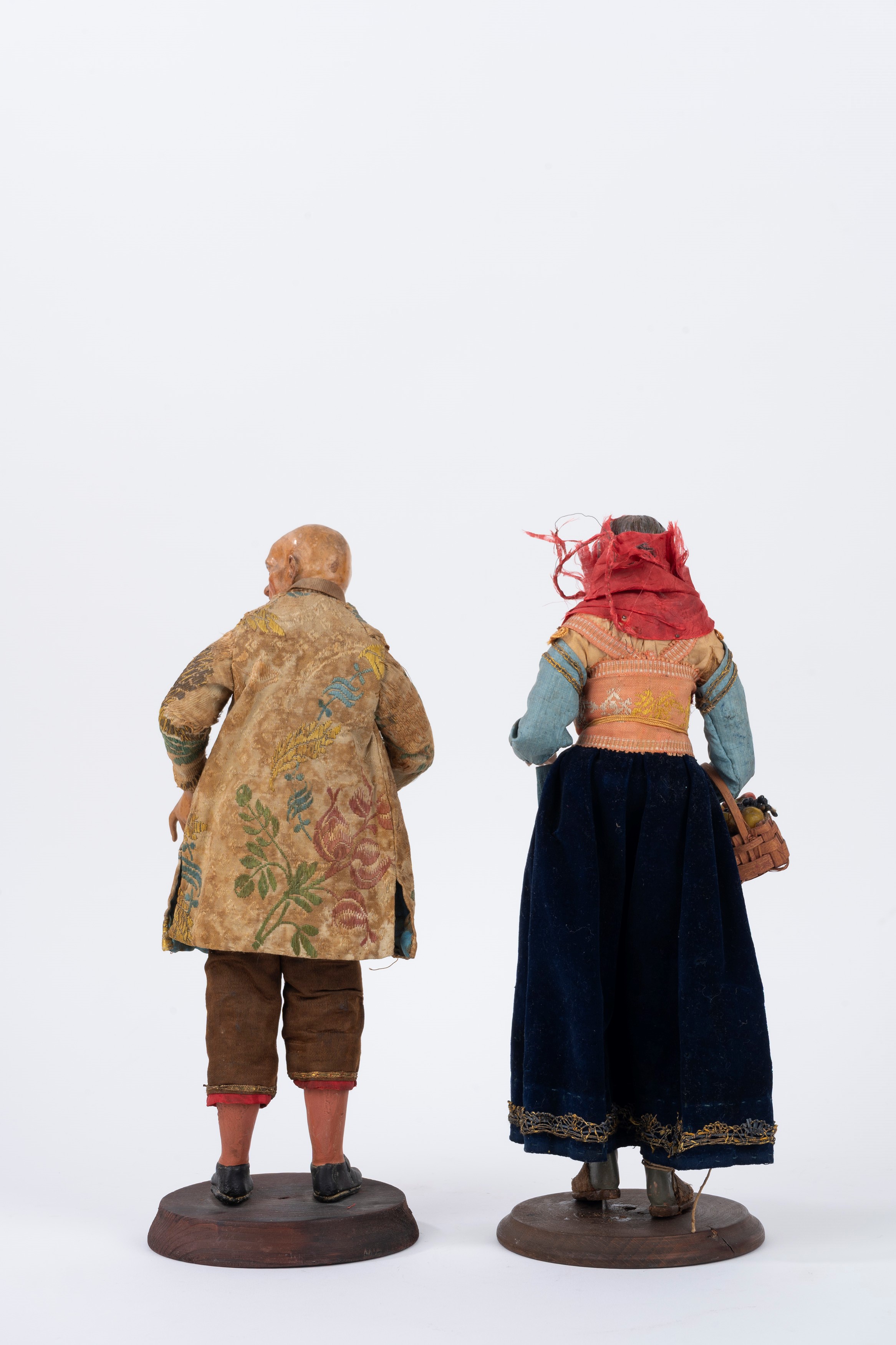 Due Figure da Presepe, Napoli Secolo XIX