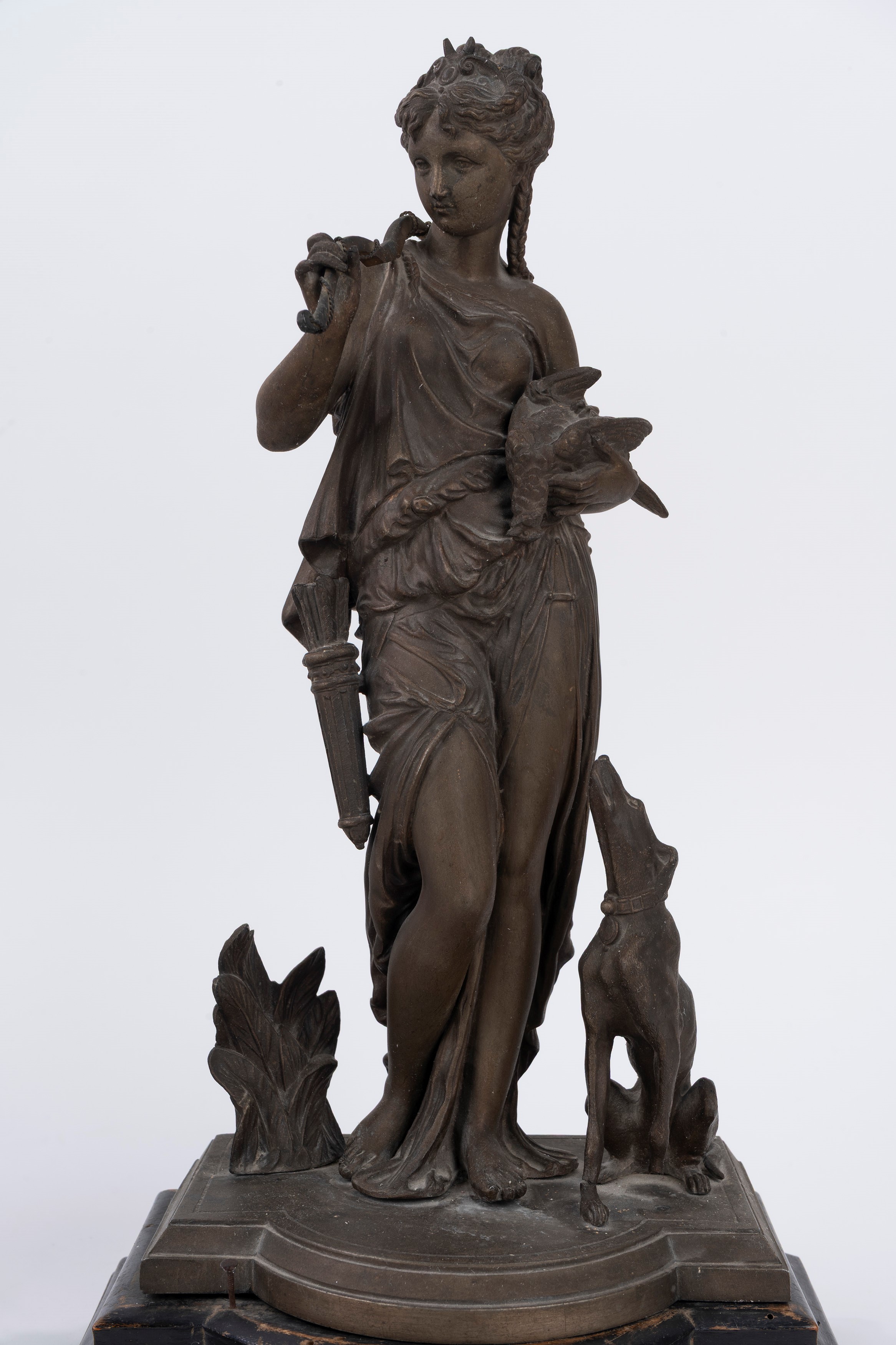 Due Gruppi Scultorei in Bronzo, Francia Fine Secolo XIX