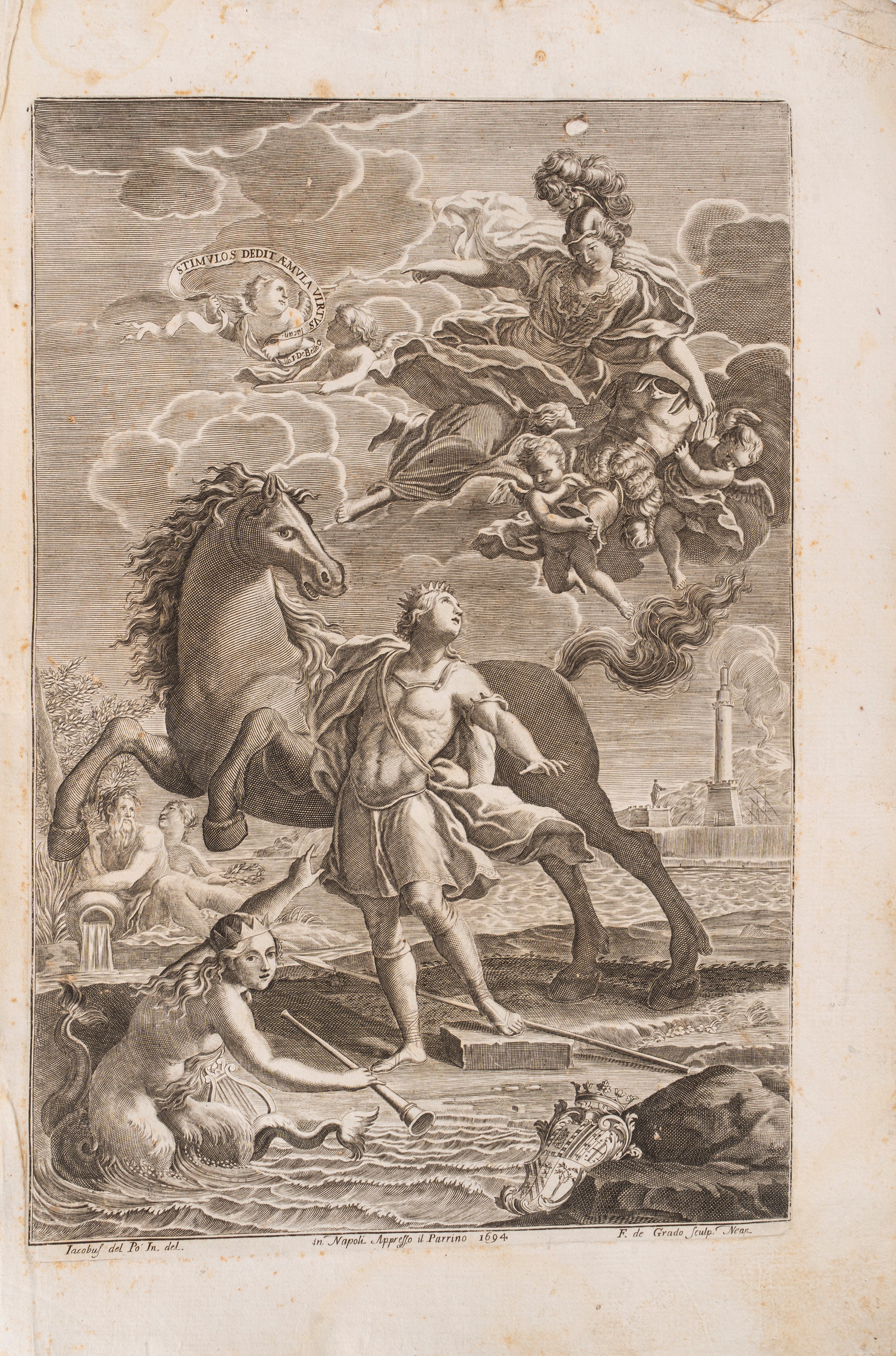 Il genio bellicoso di Napoli : memorie istoriche d'alcuni capitani celebri napolitani c'han milit...