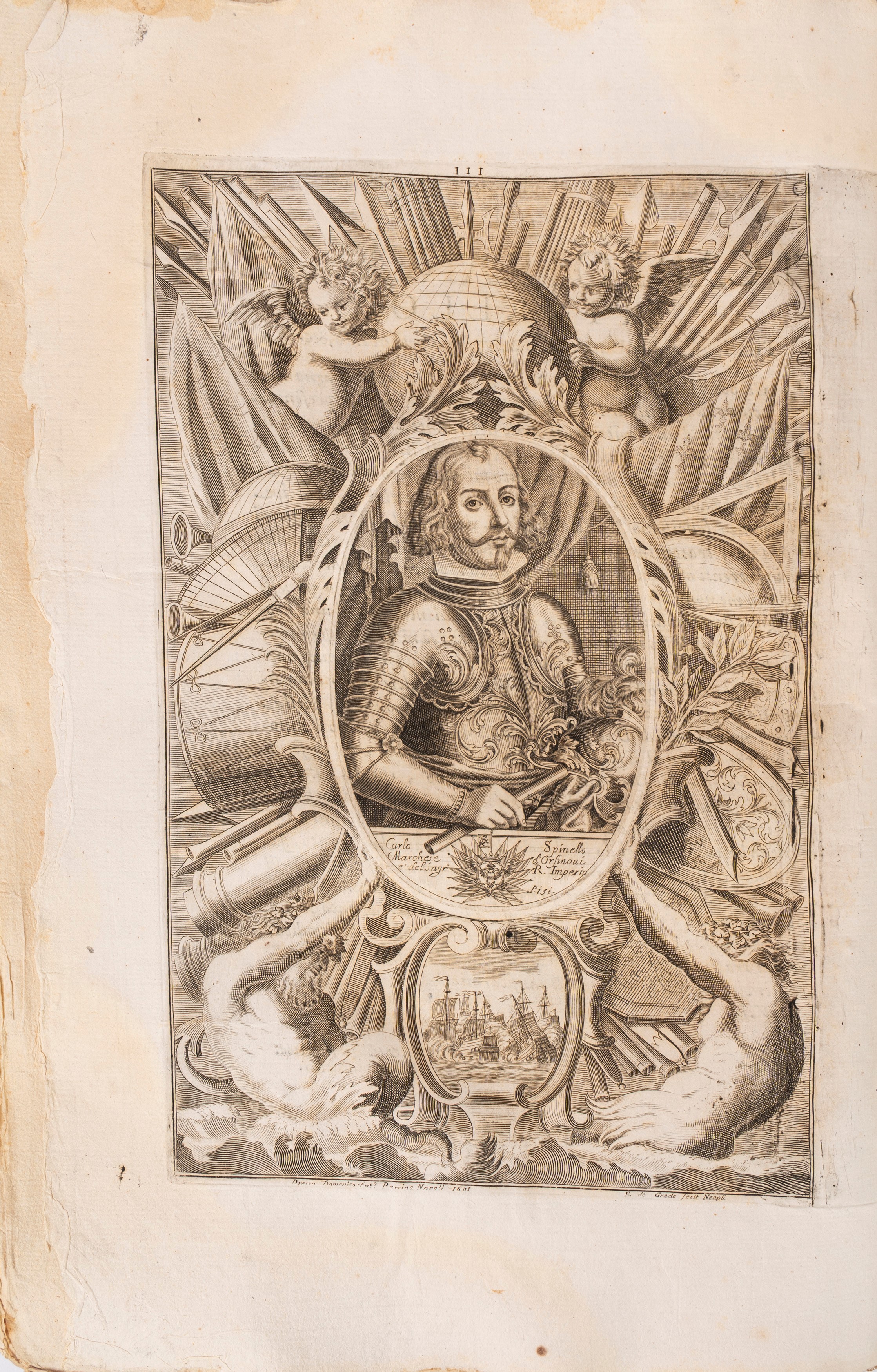 Il genio bellicoso di Napoli : memorie istoriche d'alcuni capitani celebri napolitani c'han milit...