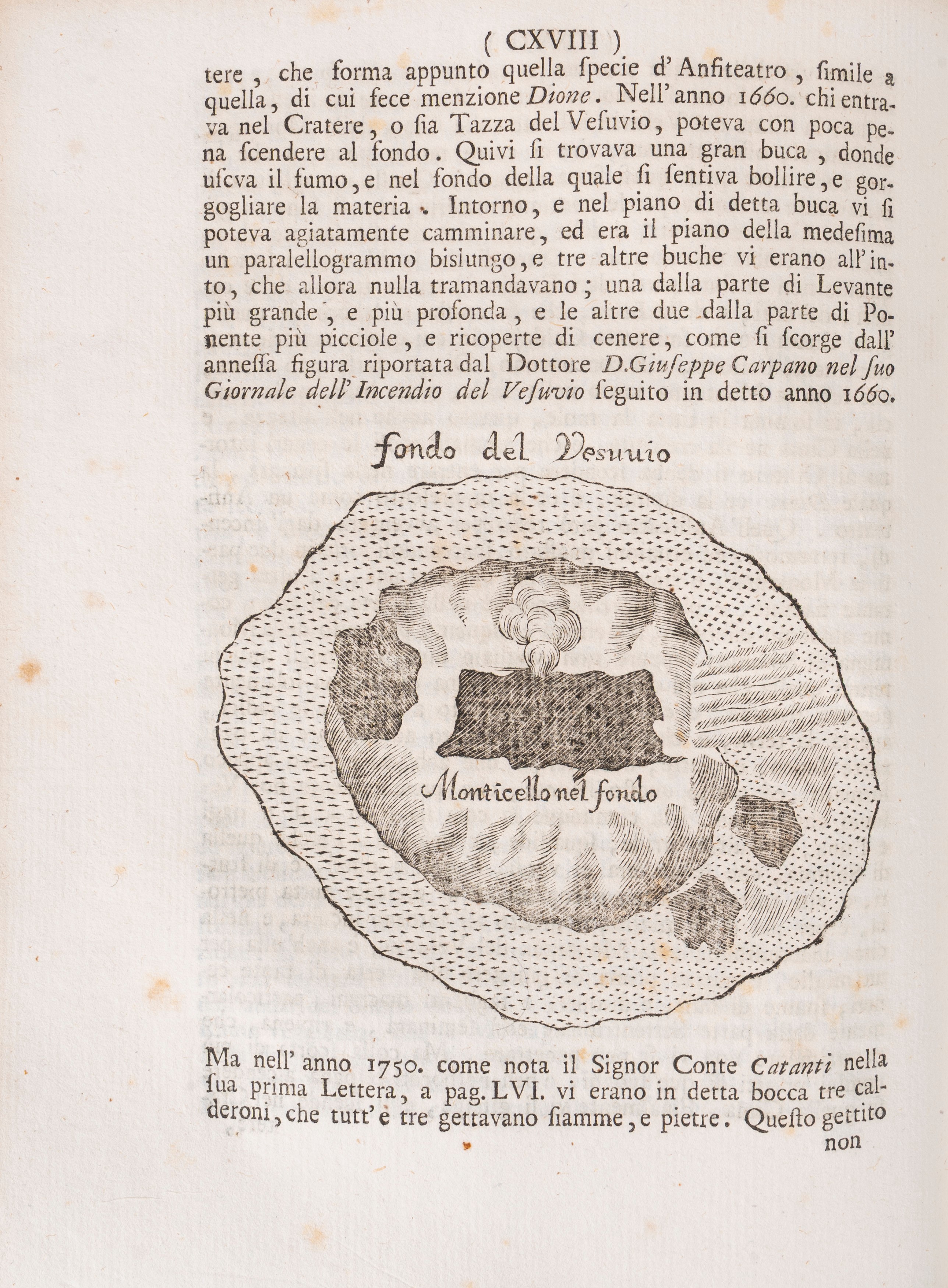 Racconto storico-filosofico del Vesuvio e particolarmente di quanto è occorso in quest'ultima Eru...