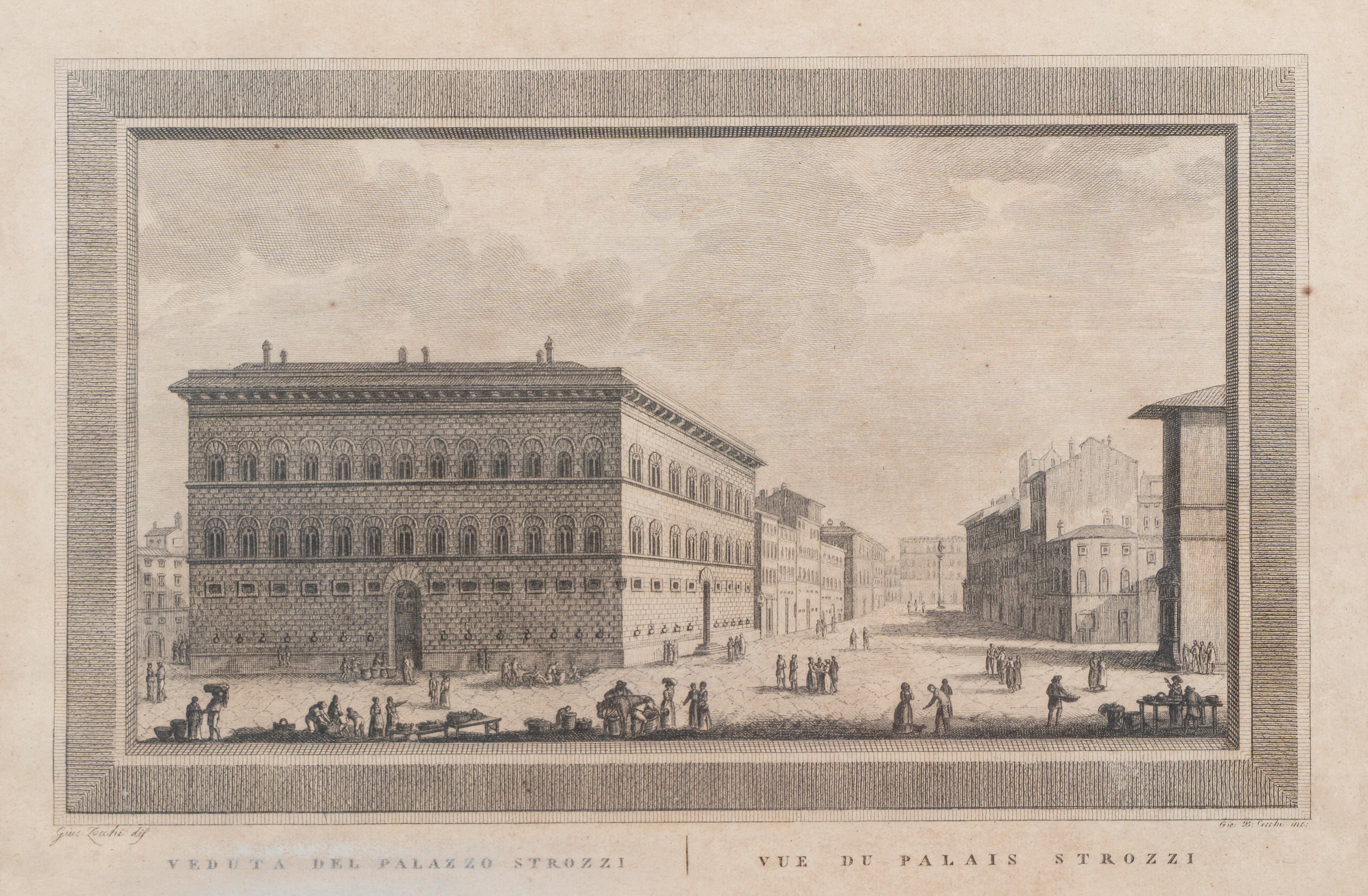 Serie di Ventiquattro Incisioni con Vedute di Firenze, Secolo XIX