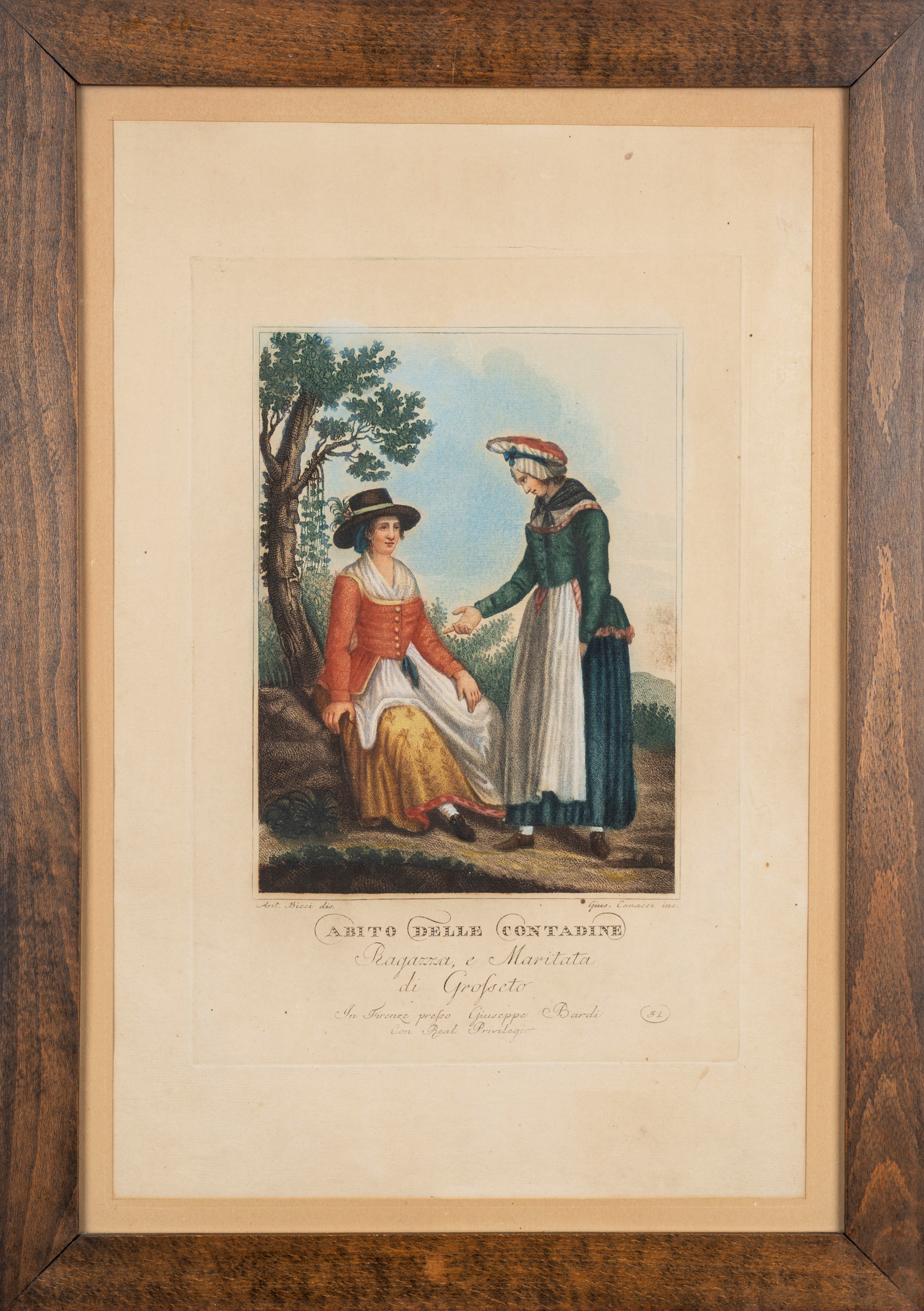 Scuola Toscana, Fine Secolo XVIII - Inizi Secolo XIX - Serie di Quindici Incisioni Raffiguranti i...