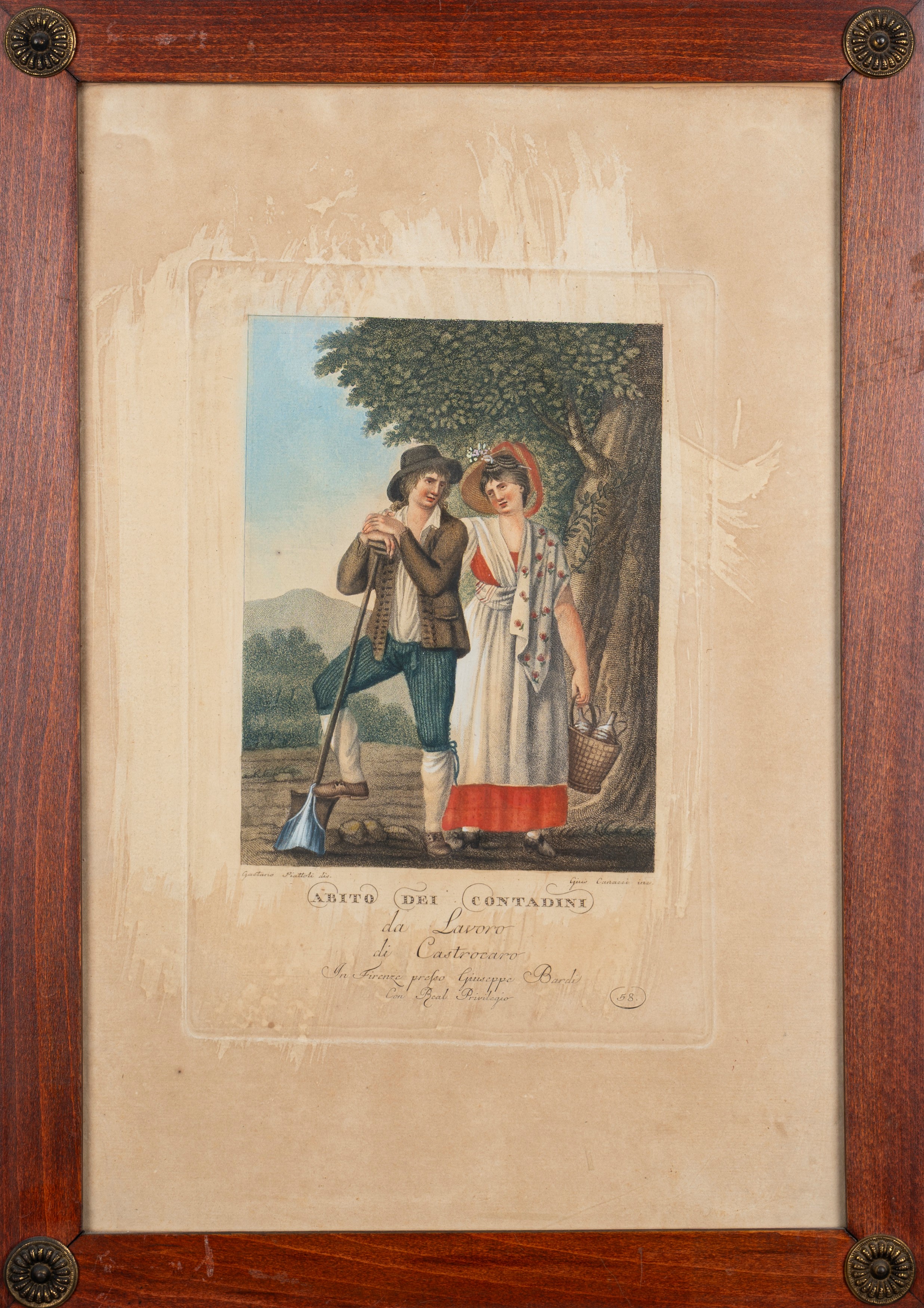 Scuola Toscana, Fine Secolo XVIII - Inizi Secolo XIX - Serie di Quindici Incisioni Raffiguranti i...