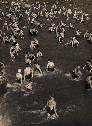 Untitled (Gente in acqua, New York)
