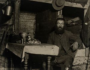 Sabbath Eve in a Coal Cellar, Ludlow Street