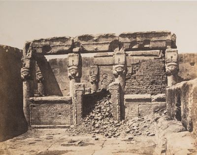 Dendérah (Tentyris), Temple d'Athôr - Sanctuaire Placé a l'Angle Sud-Ouest de la Plateforme Infér...