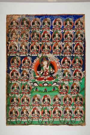 Thangka depicting White Tara surrounded by her various manifestations, Tibet – China, second half of the 19th century