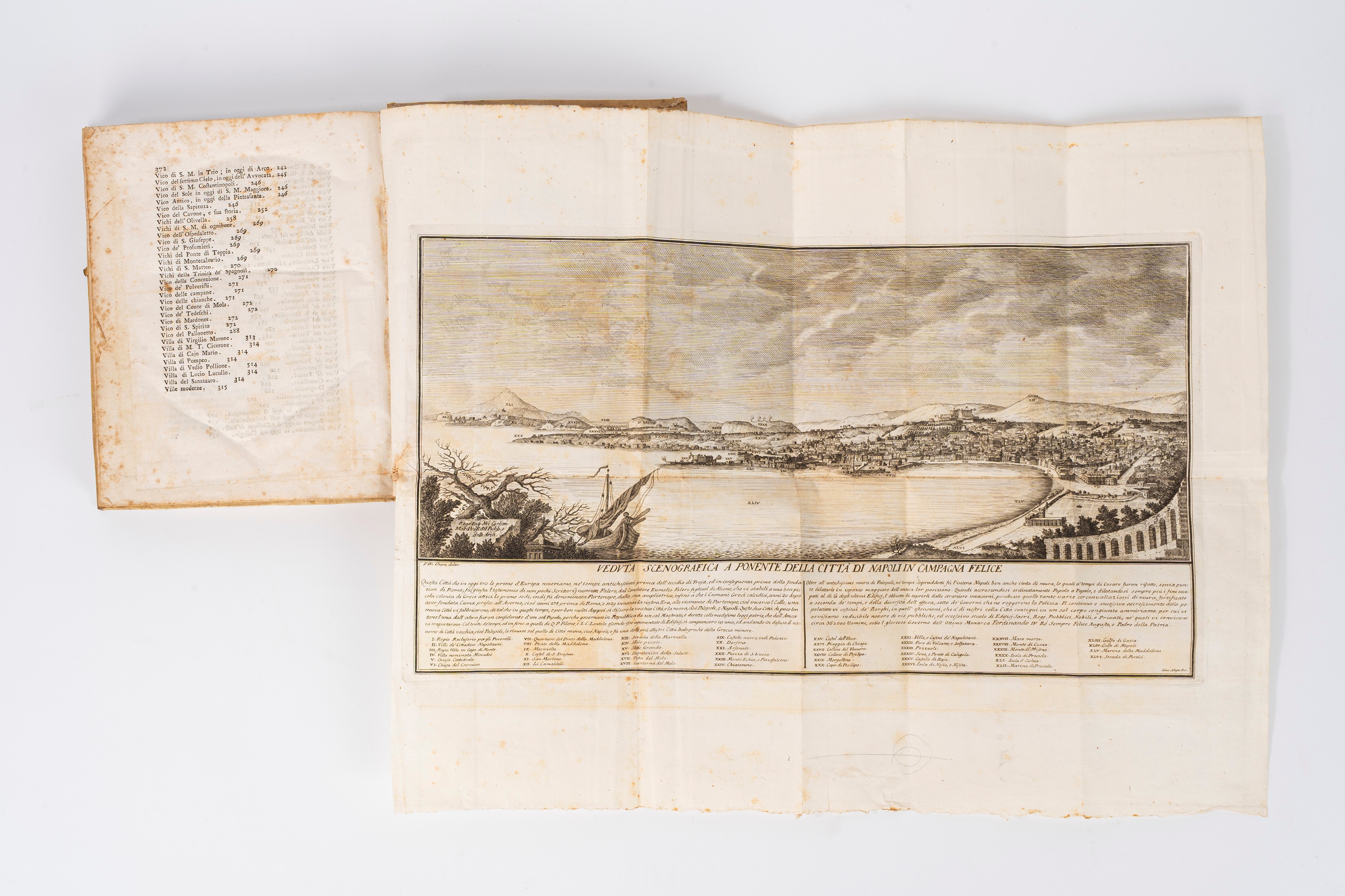 Topografia universale della città di Napoli